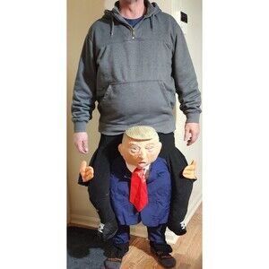 Morph Costumes Piggyback Funny Political Costume Ride on Politician One Size